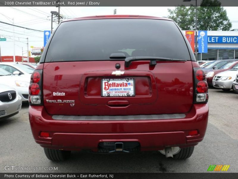 Red Jewel / Ebony 2008 Chevrolet TrailBlazer LT 4x4