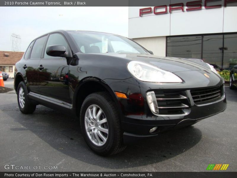 Black / Black 2010 Porsche Cayenne Tiptronic