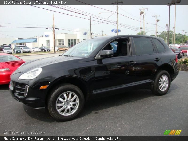 Black / Black 2010 Porsche Cayenne Tiptronic