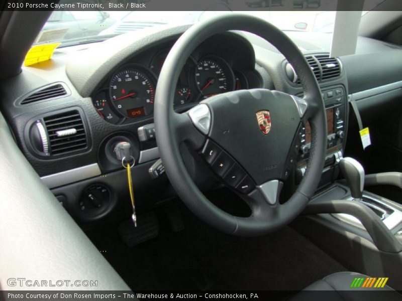 Black / Black 2010 Porsche Cayenne Tiptronic