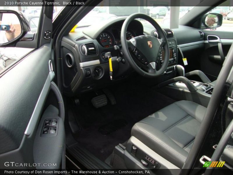 Black / Black 2010 Porsche Cayenne Tiptronic