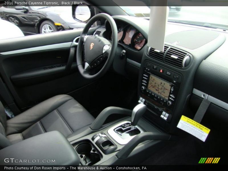 Black / Black 2010 Porsche Cayenne Tiptronic