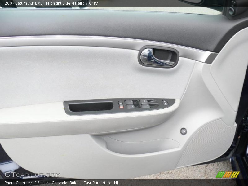 Midnight Blue Metallic / Gray 2007 Saturn Aura XE