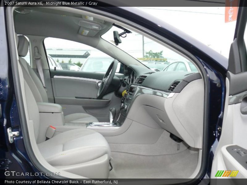 Midnight Blue Metallic / Gray 2007 Saturn Aura XE