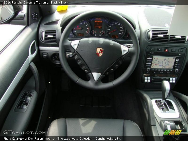 Black / Black 2010 Porsche Cayenne Tiptronic
