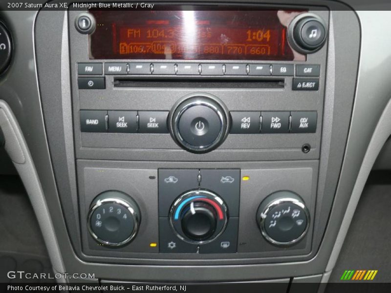 Midnight Blue Metallic / Gray 2007 Saturn Aura XE