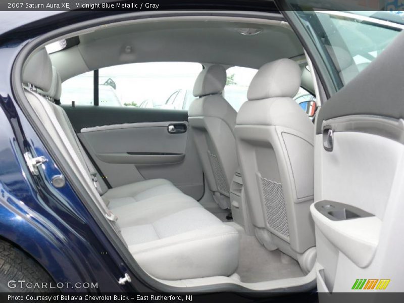 Midnight Blue Metallic / Gray 2007 Saturn Aura XE