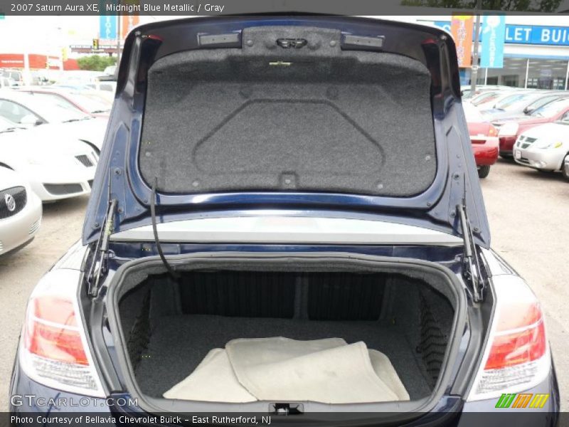 Midnight Blue Metallic / Gray 2007 Saturn Aura XE