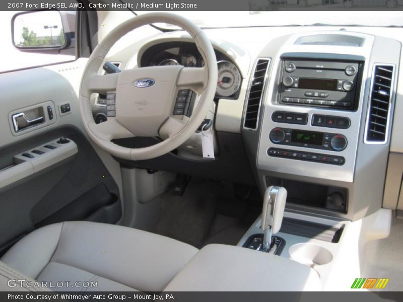 Carbon Metallic / Medium Light Stone 2007 Ford Edge SEL AWD