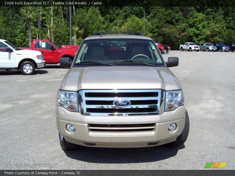 Pueblo Gold Metallic / Camel 2008 Ford Expedition XLT