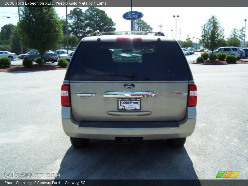 Pueblo Gold Metallic / Camel 2008 Ford Expedition XLT