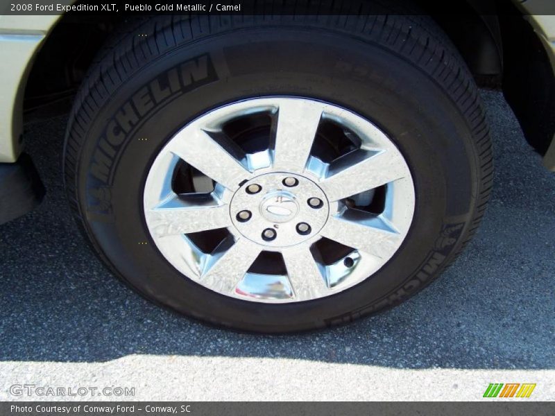 Pueblo Gold Metallic / Camel 2008 Ford Expedition XLT