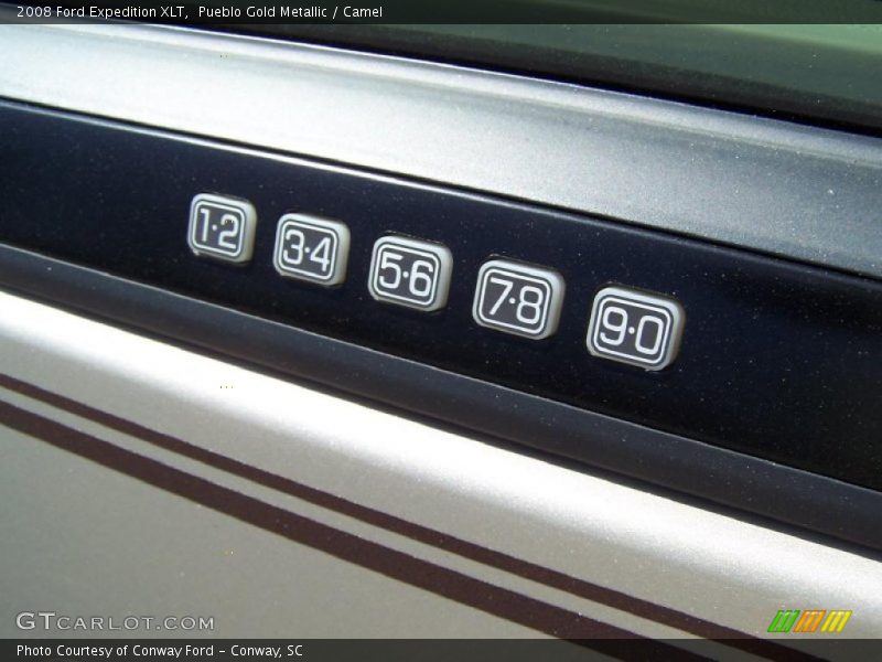 Pueblo Gold Metallic / Camel 2008 Ford Expedition XLT