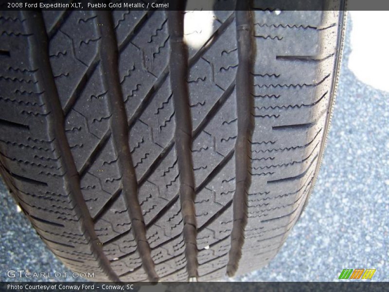 Pueblo Gold Metallic / Camel 2008 Ford Expedition XLT
