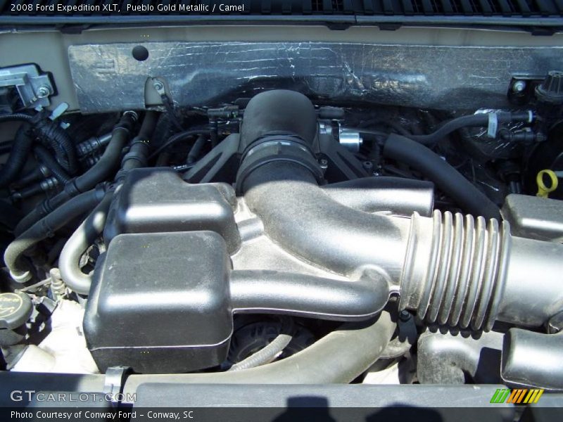 Pueblo Gold Metallic / Camel 2008 Ford Expedition XLT