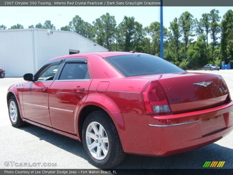 Inferno Red Crystal Pearlcoat / Dark Slate Gray/Light Graystone 2007 Chrysler 300 Touring