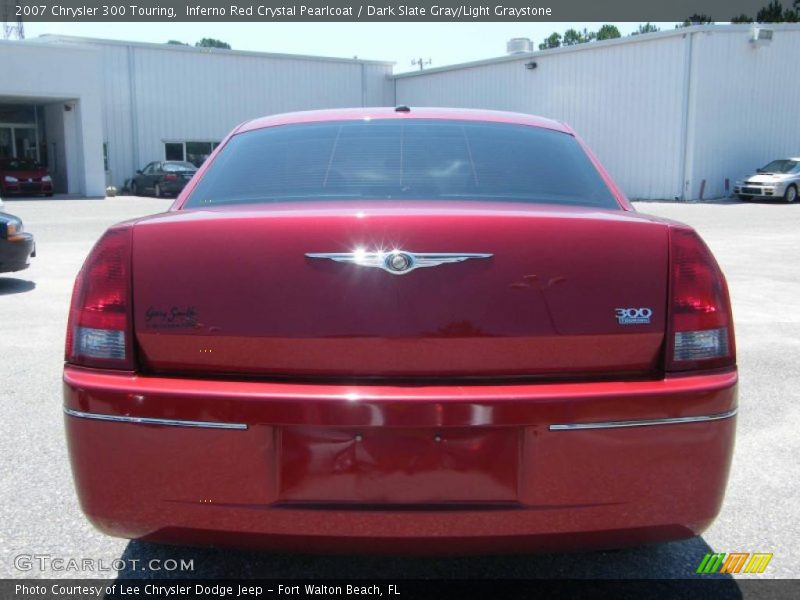 Inferno Red Crystal Pearlcoat / Dark Slate Gray/Light Graystone 2007 Chrysler 300 Touring