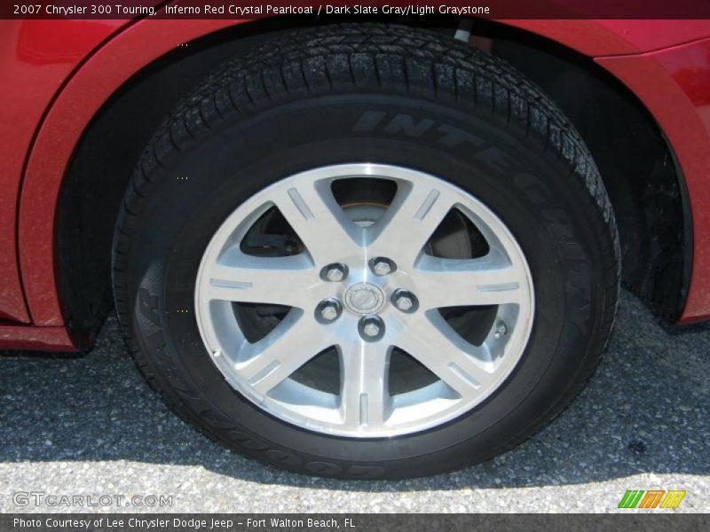 Inferno Red Crystal Pearlcoat / Dark Slate Gray/Light Graystone 2007 Chrysler 300 Touring