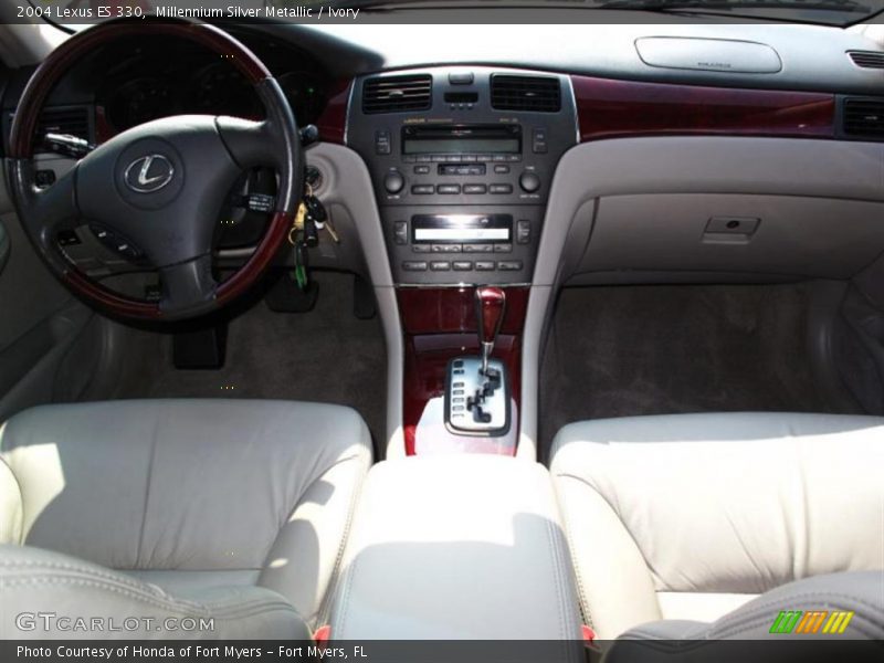 Millennium Silver Metallic / Ivory 2004 Lexus ES 330