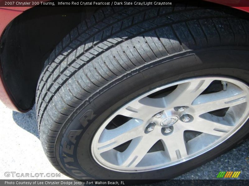 Inferno Red Crystal Pearlcoat / Dark Slate Gray/Light Graystone 2007 Chrysler 300 Touring