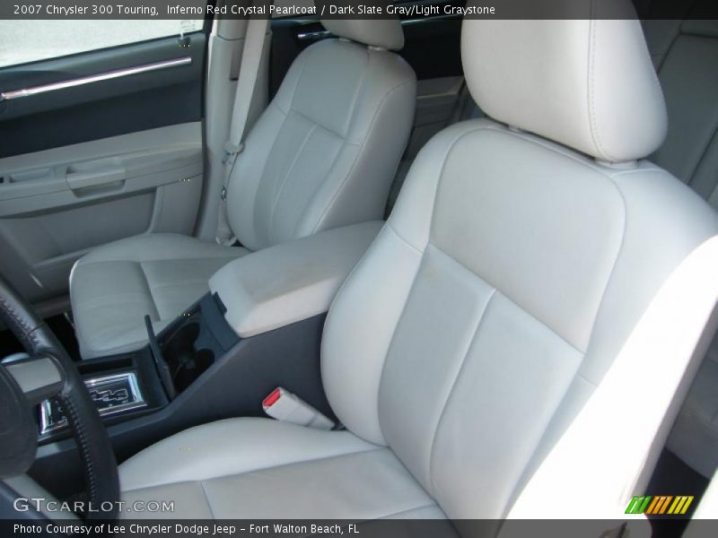 Inferno Red Crystal Pearlcoat / Dark Slate Gray/Light Graystone 2007 Chrysler 300 Touring