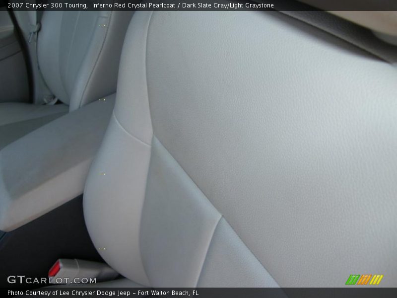 Inferno Red Crystal Pearlcoat / Dark Slate Gray/Light Graystone 2007 Chrysler 300 Touring
