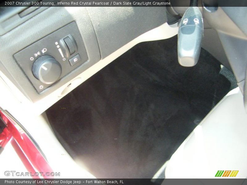 Inferno Red Crystal Pearlcoat / Dark Slate Gray/Light Graystone 2007 Chrysler 300 Touring