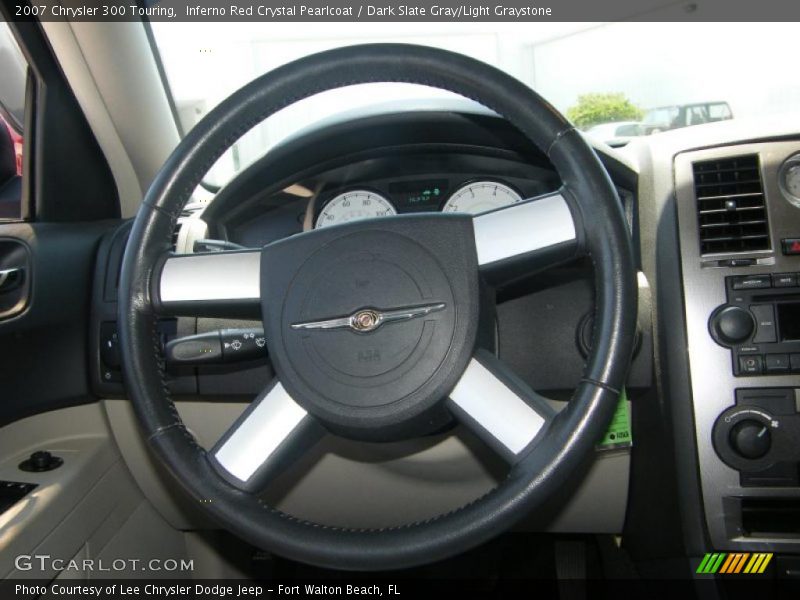 Inferno Red Crystal Pearlcoat / Dark Slate Gray/Light Graystone 2007 Chrysler 300 Touring