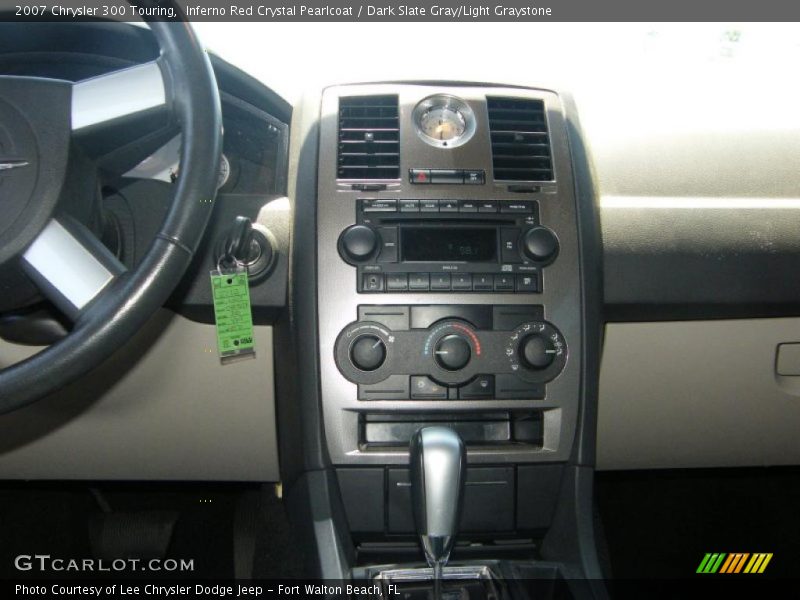Inferno Red Crystal Pearlcoat / Dark Slate Gray/Light Graystone 2007 Chrysler 300 Touring