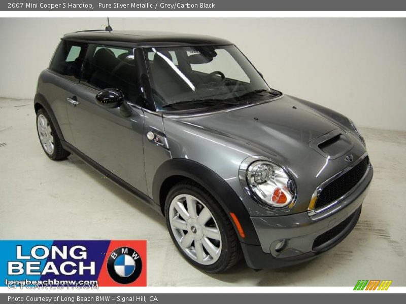 Pure Silver Metallic / Grey/Carbon Black 2007 Mini Cooper S Hardtop