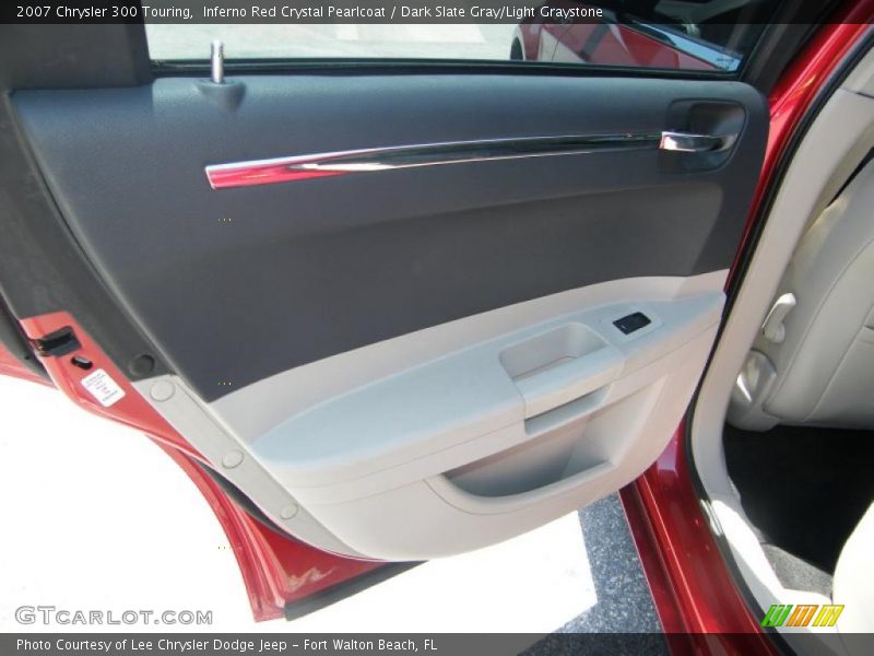Inferno Red Crystal Pearlcoat / Dark Slate Gray/Light Graystone 2007 Chrysler 300 Touring