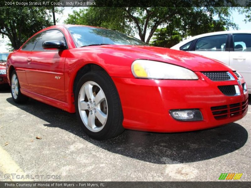 Indy Red / Black 2004 Dodge Stratus R/T Coupe