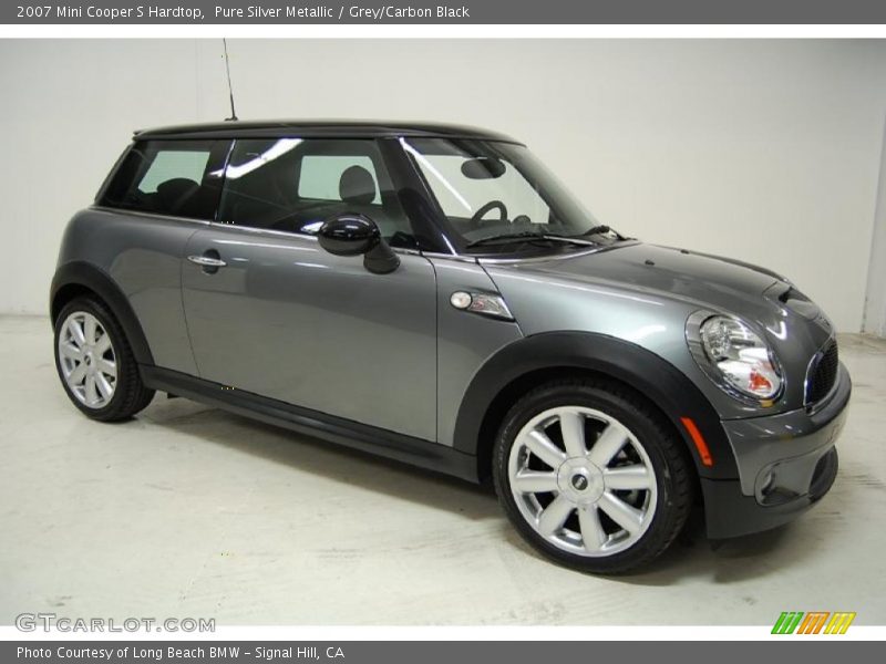 Pure Silver Metallic / Grey/Carbon Black 2007 Mini Cooper S Hardtop