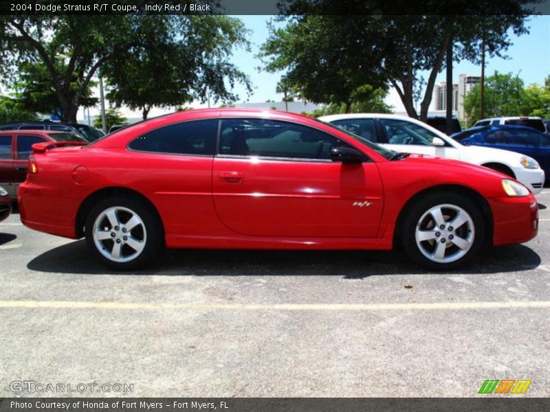 Indy Red / Black 2004 Dodge Stratus R/T Coupe