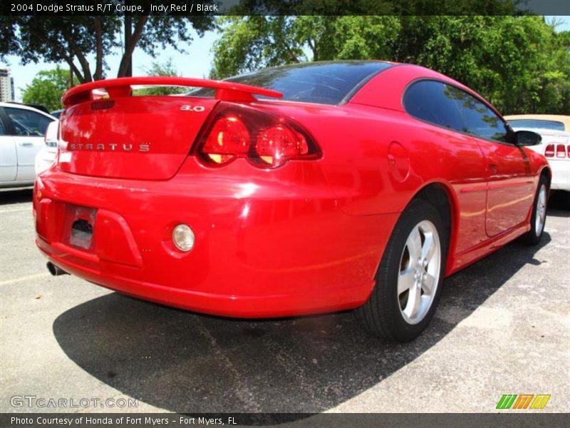 Indy Red / Black 2004 Dodge Stratus R/T Coupe