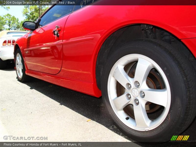 Indy Red / Black 2004 Dodge Stratus R/T Coupe