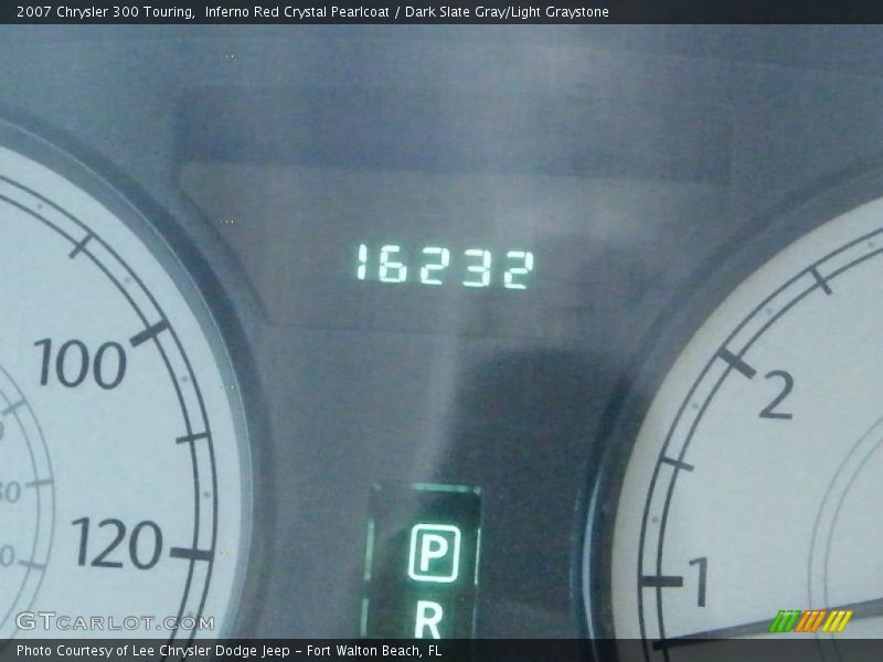 Inferno Red Crystal Pearlcoat / Dark Slate Gray/Light Graystone 2007 Chrysler 300 Touring