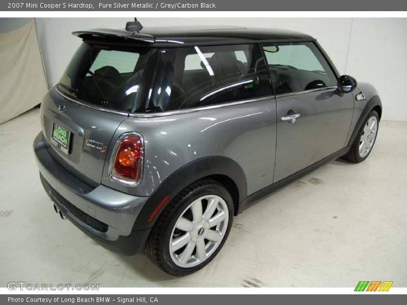 Pure Silver Metallic / Grey/Carbon Black 2007 Mini Cooper S Hardtop