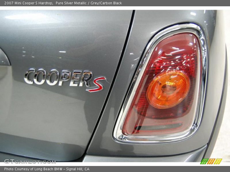Pure Silver Metallic / Grey/Carbon Black 2007 Mini Cooper S Hardtop