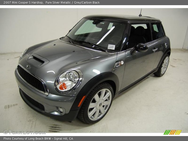 Pure Silver Metallic / Grey/Carbon Black 2007 Mini Cooper S Hardtop