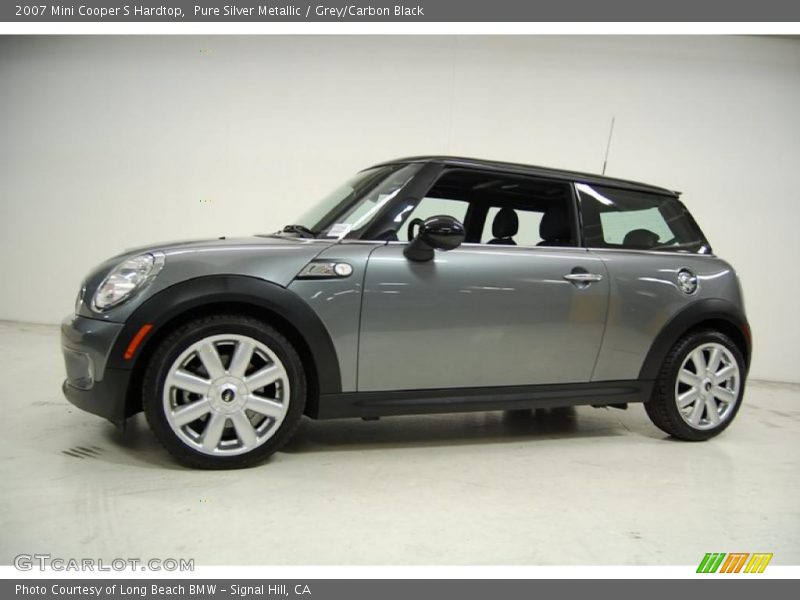 Pure Silver Metallic / Grey/Carbon Black 2007 Mini Cooper S Hardtop