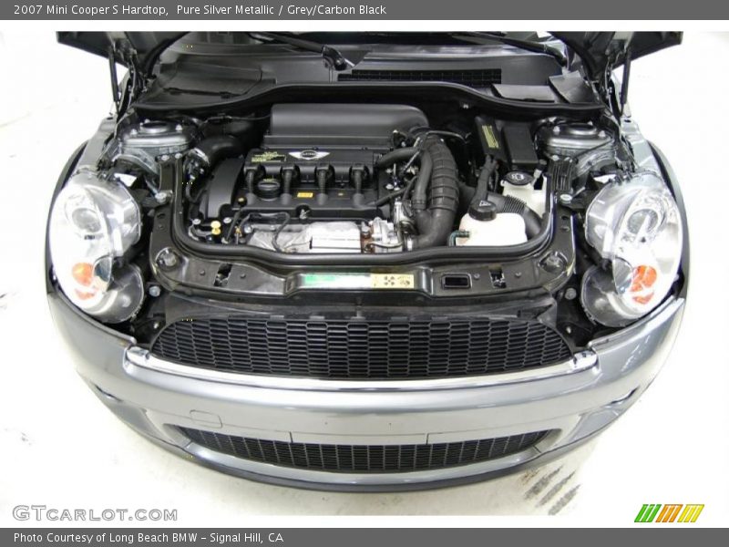 Pure Silver Metallic / Grey/Carbon Black 2007 Mini Cooper S Hardtop