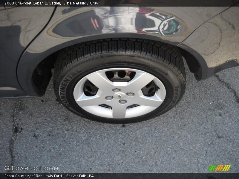 Slate Metallic / Gray 2008 Chevrolet Cobalt LS Sedan