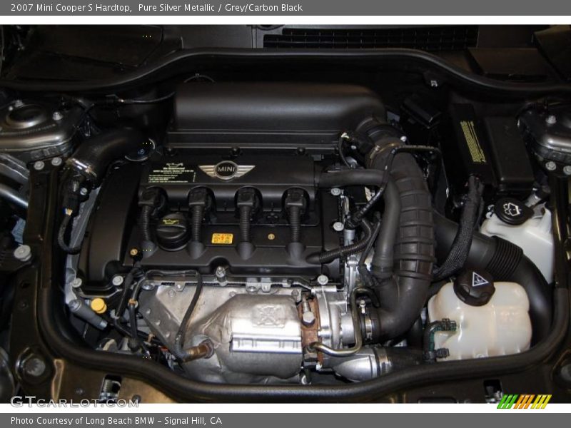 Pure Silver Metallic / Grey/Carbon Black 2007 Mini Cooper S Hardtop