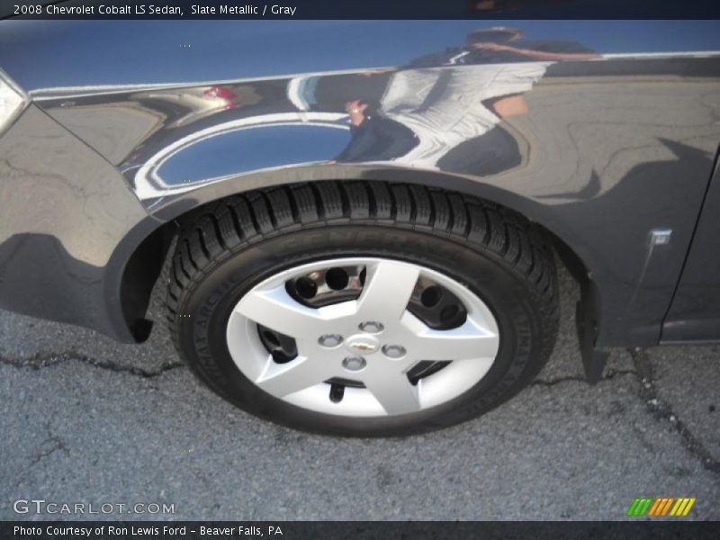 Slate Metallic / Gray 2008 Chevrolet Cobalt LS Sedan