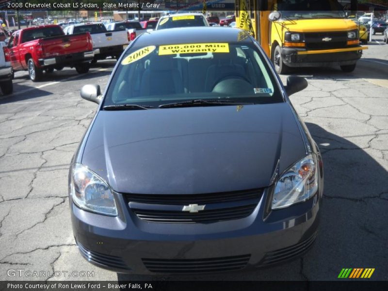 Slate Metallic / Gray 2008 Chevrolet Cobalt LS Sedan