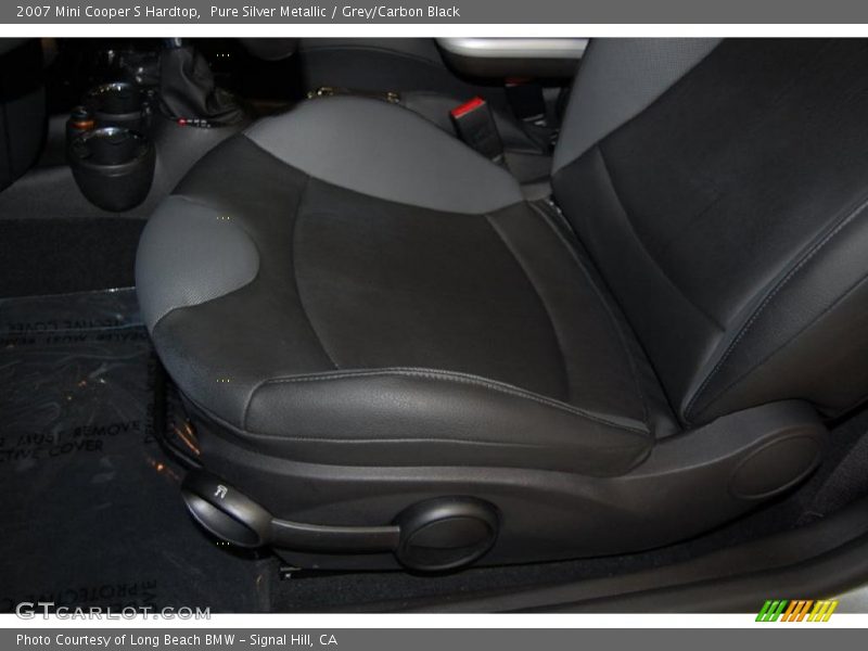 Pure Silver Metallic / Grey/Carbon Black 2007 Mini Cooper S Hardtop