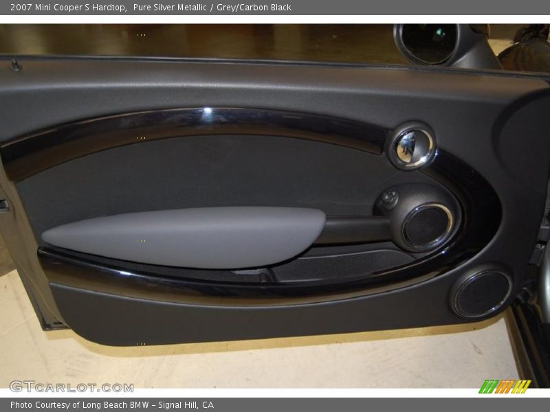 Pure Silver Metallic / Grey/Carbon Black 2007 Mini Cooper S Hardtop