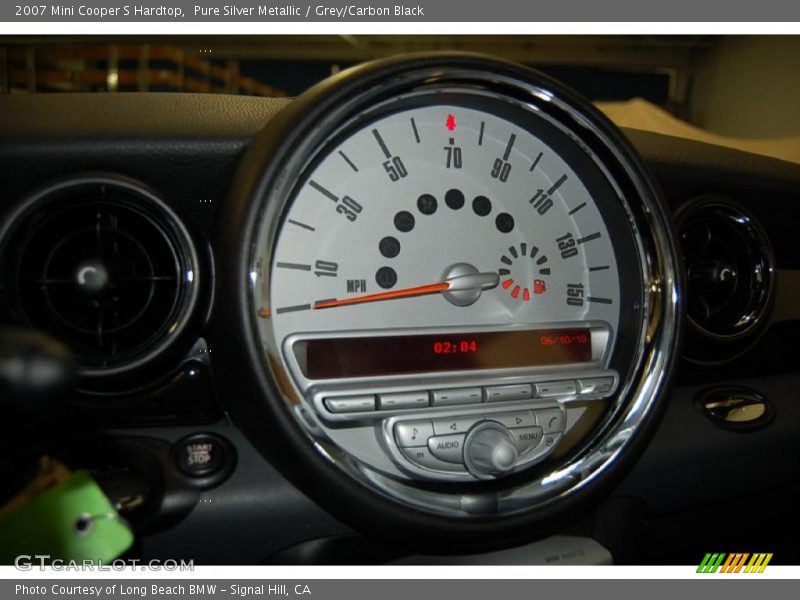Pure Silver Metallic / Grey/Carbon Black 2007 Mini Cooper S Hardtop