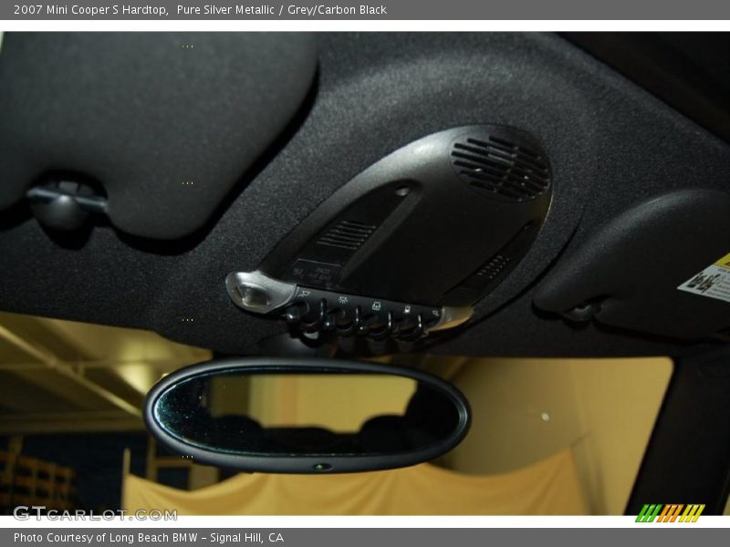 Pure Silver Metallic / Grey/Carbon Black 2007 Mini Cooper S Hardtop